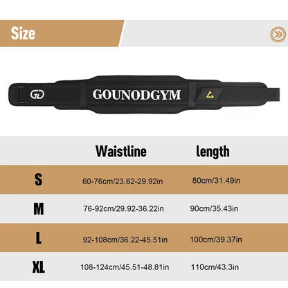 EVA Weightlifting Belt – Back Support Belt for Powerlifting, Squats & Strength Training