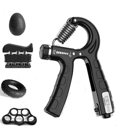 Adjustable Grip Strengthener Kit – 5-Pack Hand, Wrist & Forearm Trainer Set