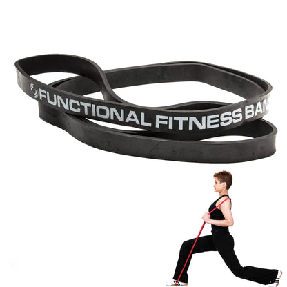 41" Latex Resistance Band (30–50 lbs) – Pull-Up Assist & Full-Body Training Band with Lifetime Warranty